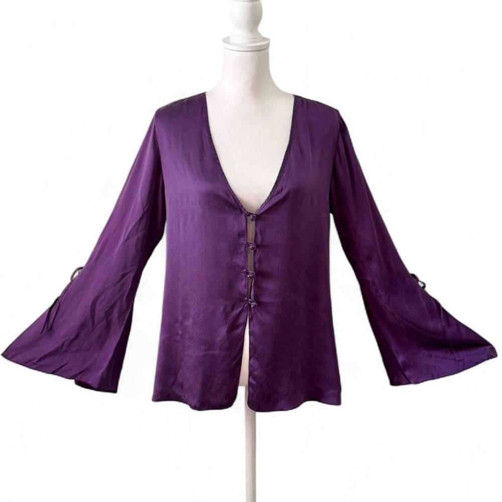 Frederick’s of Hollywood Silk Blouse
